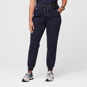 FIGS Navy Zamora™ High Waisted 2.0 - Jogger Scrub Navy Small